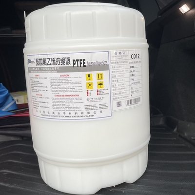 Giá tốt. Fluoropolymer nhựa PTFE phân tán trong nước DF-301 cho lớp phủ không dính sợi thủy tinh trực tuyến