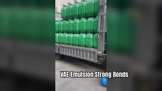 Nhũ tương Vinyl Acetate-Ethylene Chất lỏng VAE lỏng màu trắng sữa BJ-707 cho chất kết dính và lớp phủ VAE